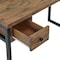 Alaterre Furniture Claremont 48"W Rustic Wood and Metal Desk ANCM0574 - alternate 6